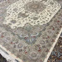 جفت فرش 9متری نوین فر ابریشم تبریز