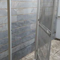 درب توری آلومینیومی با قاب