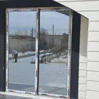 پنجره دوجداره آلومینیوم اختصاصی وupvc