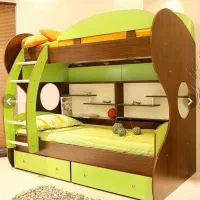 تخت خواب دو طبقه کاپا
