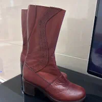 بوت بلند چرم /کاملا نو