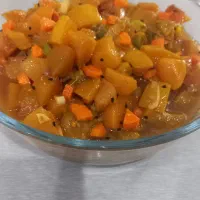 ترشی میوه خونگی با سرکه انگور خونگی