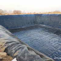 ورق ژئوممبران جهت آب بندی و عایق استخر کشاورزی|عمده‌فروشی|اراک, |دیوار