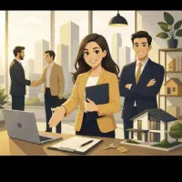 جهت همکاری در املاک همکار خانم وآقا نیازمندیم