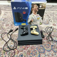پی اس فور پرو دو دسته فول گیم ps4 pro