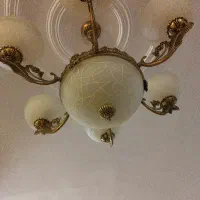 لوستر پنج شاخه و دیوارکوب