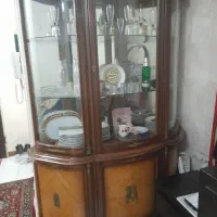 فروش فوری مبل ۷ نفره راحتی و بوفه دوطبقه