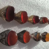 انگشتر های عقیق کهنه