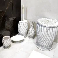 ست سرویس بهداشتی ۵ تیکه همراه آینه