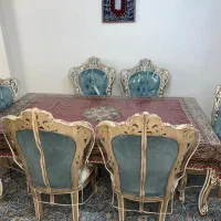 میز نهار خوری ۶ نفره سالم