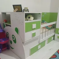 تخت کودک و نوجوان|تخت و سرویس خواب|بروجرد, |دیوار