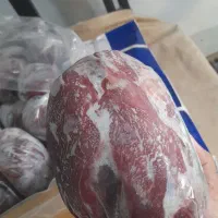 گوشت ران گاوی بدون اشغال وچربی بار خشک