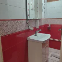 روشویی زد آب کابینتی همراه با سنگ.