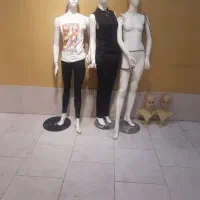 ۳ عدد مانکن کامل و دو عدد مانکن سر