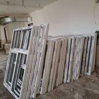 درب و پنجره UPVC برترین برندها نصف نقدنصف چک