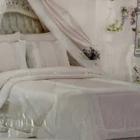 رو تختی ژاکارد ترک Elart Ceyiz اصل ۸ تکه لحاف پُر