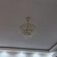لوستر با رنگ طلایی
