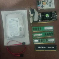هارد ۲۵۰ و رم ddr2و ddr3 و کارت گرافیک