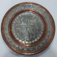 دیوار کوب مسی قدیمی