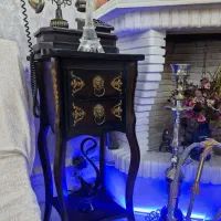میزتلفن چوب راش تمیزوسبک