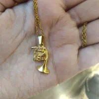 اکسسوری گردنبند طلایی دخترانه