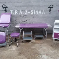 تخت معاینه ژنیکولوژی ترالی پزشکی بیمارستانی