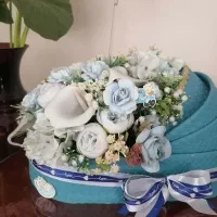 سبدگل مصنوعی(باکس گهواره) چشم روشنی زایمان