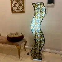 آباژور ایستاده پلنگی