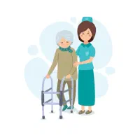 نیازمند پرستار برای خانم سالمند