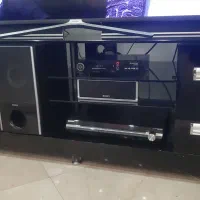 میز تلویزیون شیک های گلاس و شیشه