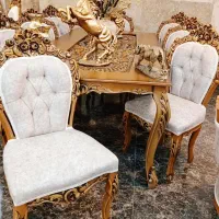 مبلمان وناهارخوری اسپانیایی چوب راش (آماده تحویل)