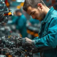 مونتاژ کار کارگاه ماشین سازی