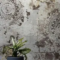 کاغذ دیواری..نقاشی ساختمان