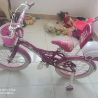 یک عدد دوچرخه صورتی رنگ دخترانه مطابق|دوچرخه، اسکیت، اسکوتر|فولادشهر, B2|دیوار