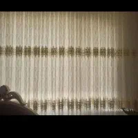 پرده پذیرایی در حد نو فروش به علت تغییر دکوراسیون