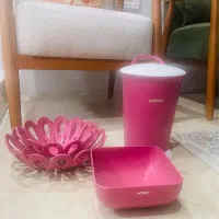 سبد میوه و سطل زباله کاسه لیمون