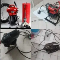 لوله بازکنی با دستگاه فنرزنی وپمپ باد شبانه روزی