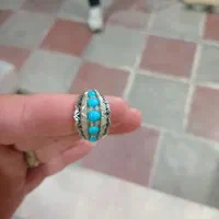 انگشتر جواهر فیروزه