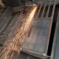 آهنگری و جوشکاری/درب انباری/آکاردئونی