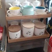 استند چوبی ادویه جای ادویه