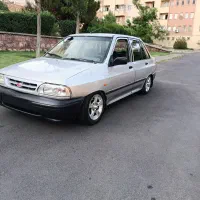 پراید نقره ای 85 دوگانه کارخانه