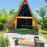 کلبه چوبی/ساخت در محل/متریال تضمینی