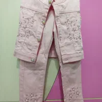 ست جلیقه و شلوار دخترانه مناسب عید