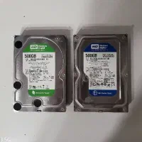دو عدد هارد ۵۰۰ گیگ