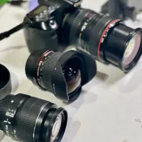 دوربین کنن 60D به همراه سه لنز