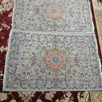 ۲ عدد قالیچه دستبافت ابریشمی