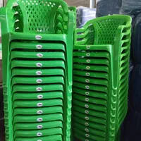 صندلی پلاستیکی طرح لوزی صدفی