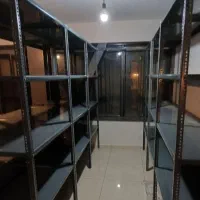 قفسه پیچ و مهر طوسی انبار