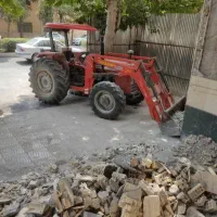 خدمات تراکتورجفت بیل جلو