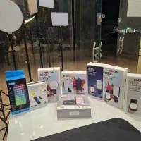 رینگ لایت سلفی rgb فلت لایت rgb باتوم لایت